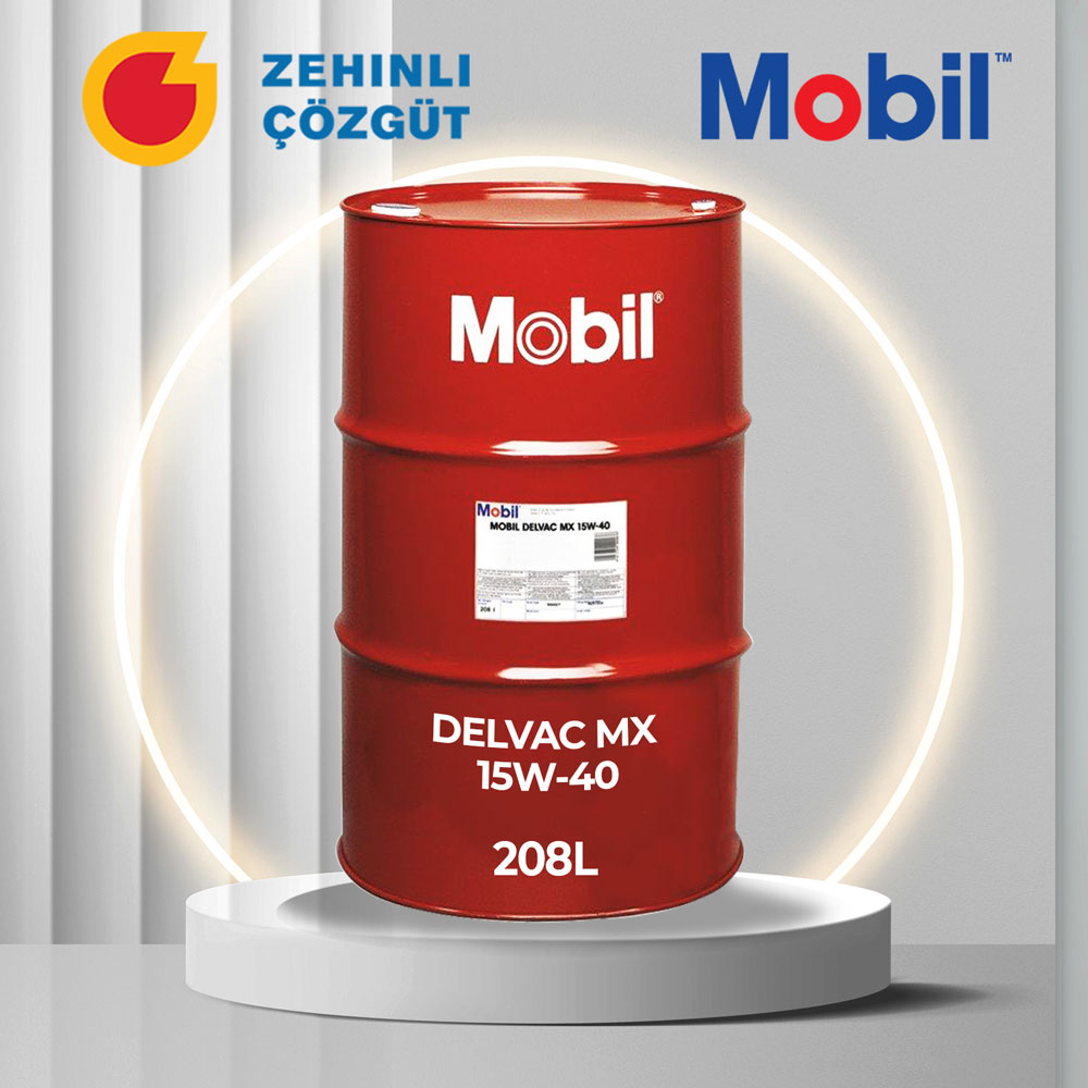 “Mobil Delvac MX Super Defence 15W-40 208L” ýokary öndürijilikli dizel dwigateli ýagy